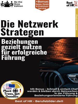 cover image of Die Netzwerkstrategen – Beziehungen gezielt nutzen für erfolgreiche Führung